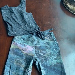 Lululemon galaxy wunder under high rise leggings